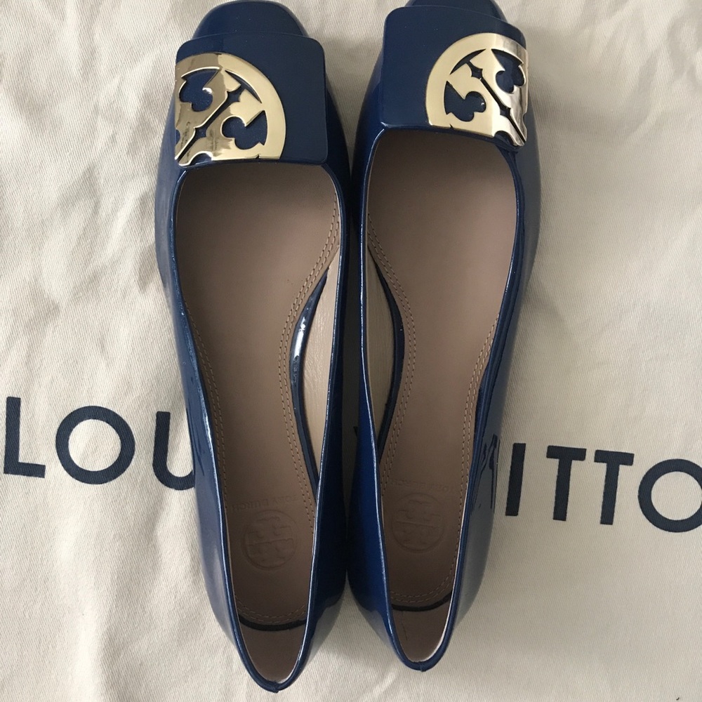 Tory Burch blue shoes size 8